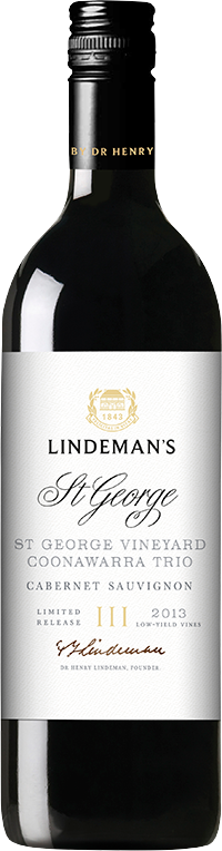 Lindeman's Coonawarra Trio St George Vineyard Cabernet Sauvignon 2019 Coonawarra
